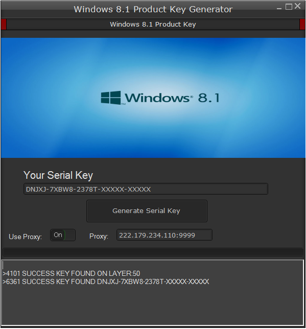 Windows 8.1 serial key generator